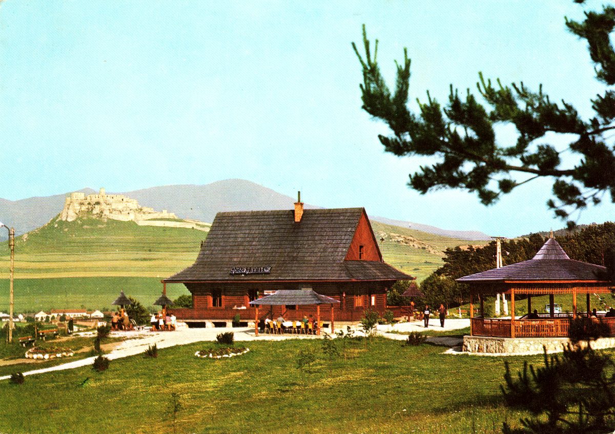 Historická fotografia Spišského salaša z roku 1975